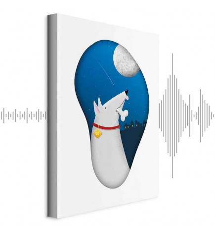 Quadro - Dog Dreams (1 Part) Vertical