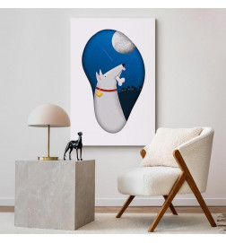 Quadro - Dog Dreams (1 Part) Vertical