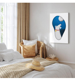 Canvas Print - Dog Dreams (1 Part) Vertical