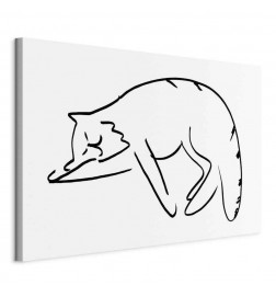 Canvas Print - Cats Dreams (1 Part) Vertical