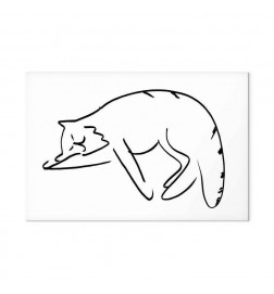 Canvas Print - Cats Dreams (1 Part) Vertical