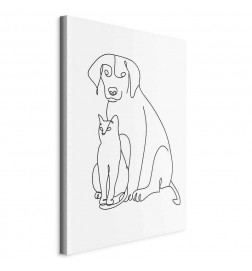 Seinapilt - Best Friends (1 Part) Vertical