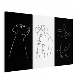 Paveikslas - Domestic Animals (3 Parts)