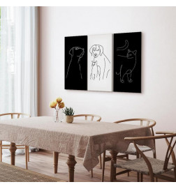 Tableau - Domestic Animals (3 Parts)