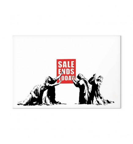 Schilderij - Sale (1 Part) Vertical