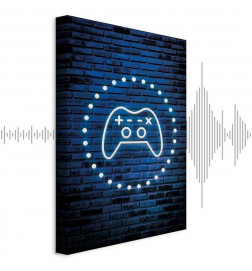 Cuadro - Neon Gamepad