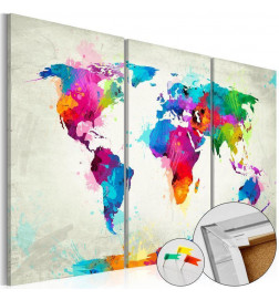 Tablero de corcho - Colourful Expression