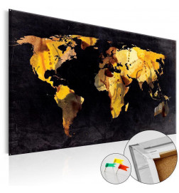 Decorative Pinboard - If the World were a desert