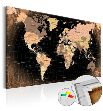 Quadro di sughero - Planet Earth