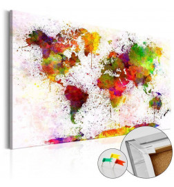 Korkbild - Artistic World