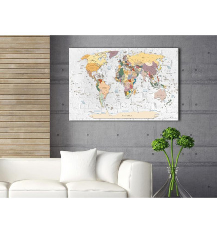 Tableau en liège - Worlds Walls