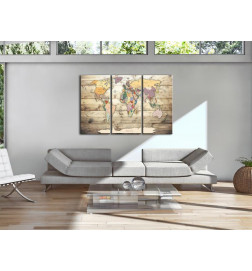 Korkbild - Map of Dreams