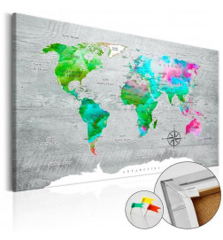 Decorative Pinboard - Green Paradise