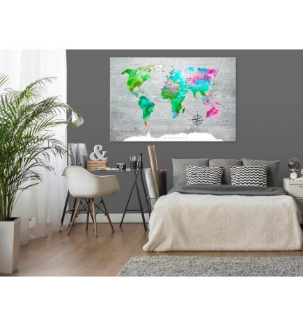 Decorative Pinboard - Green Paradise