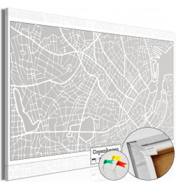 Tablero de corcho - Capital of Denmark