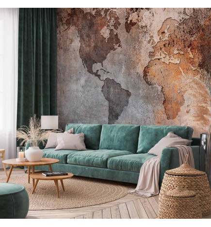 Wall Mural - Map Colors
