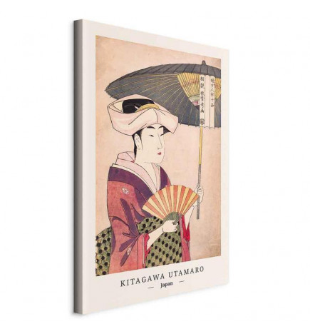 Slika - Woman With an Umbrella (1 Part) Vertical