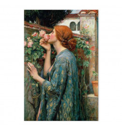 Schilderij - John William Waterhouse – The Soul of the Rose