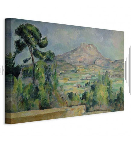 Seinapilt - Paul Cézanne – Mount Saint Victoria