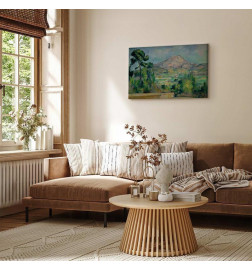 Seinapilt - Paul Cézanne – Mount Saint Victoria