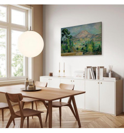 Canvas Print - Paul Cézanne – Mount Saint Victoria