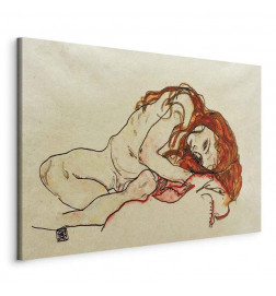 Quadro - Egon Schiele – Crouched Girl With Bowed Head