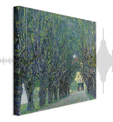 Canvas Print - Gustav Klimt – Avenue in the Park of Schloss Kammer