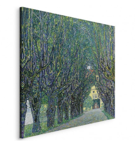 Canvas Print - Gustav Klimt – Avenue in the Park of Schloss Kammer