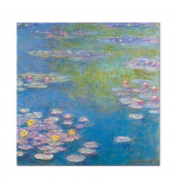 Canvas Print - Claude Monet – Water lilies in Giverny
