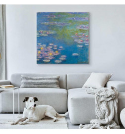 Schilderij - Claude Monet – Water lilies in Giverny