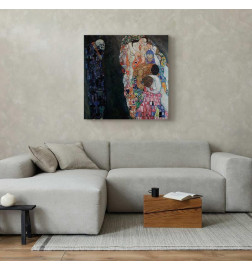 Cuadro - Gustav Klimt – Death and Life