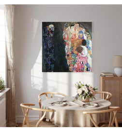 Schilderij - Gustav Klimt – Death and Life