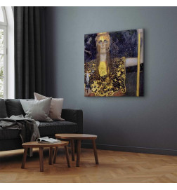 Leinwandbild - Gustav Klimt – Pallas Athene