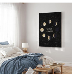 Quadro - Lunar Cycle (1 Part) Vertical