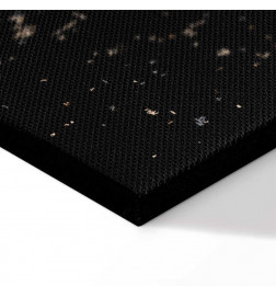 Tablou - Symmetry of Shapes (1-part) - Graphic Motif in Black Shade