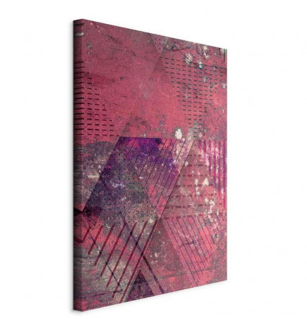 Slika - Crimson Abstraction (1 Part) Vertical