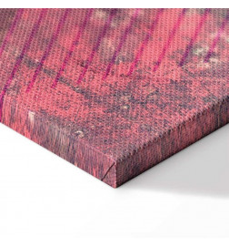 Canvas Print - Crimson Abstraction (1 Part) Vertical