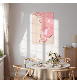 Canvas Print - Pastel Tide (1 Part) Vertical