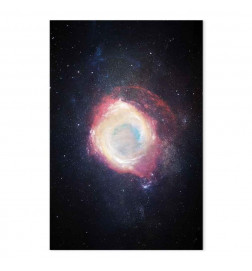 Leinwandbild - Galactic Explosion (1 Part) Vertical