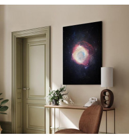 Schilderij - Galactic Explosion (1 Part) Vertical