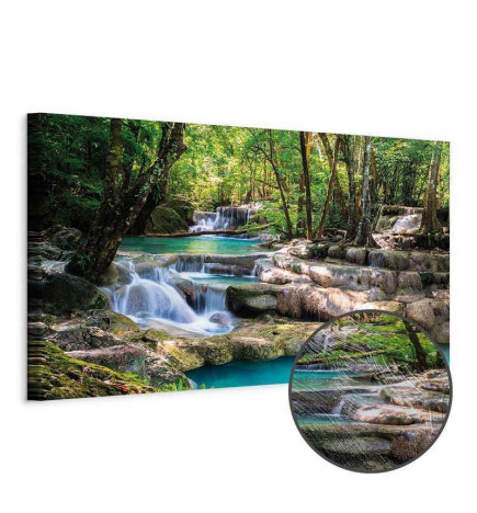 Tablou - Nature: Forest Waterfall