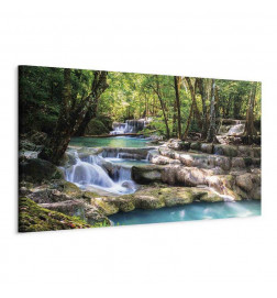 Tableau - Nature: Forest Waterfall