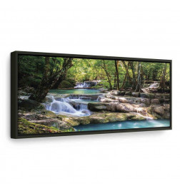 Canvas Print - Nature: Forest Waterfall