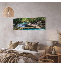 Tableau - Nature: Forest Waterfall