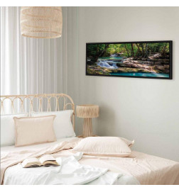 Canvas Print - Nature: Forest Waterfall