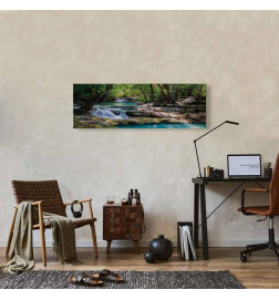 Canvas Print - Nature: Forest Waterfall