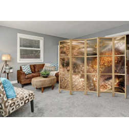 Japanese Room Divider - Dandelions World II