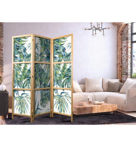 Japanese Room Divider - Leaves at the Zenith I