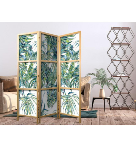 Japanese Room Divider - Leaves at the Zenith I