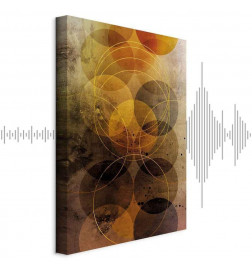 Canvas Print - Sun Journey (1 Part) Vertical